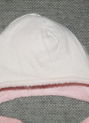 Демісезонна шапка для дівчинки pupill3 фото