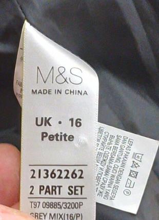 Женский брэндовый  плащ трэнч m&s petite 16 размер uk следов износа не имеет4 фото