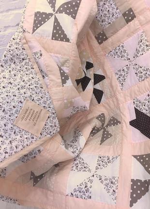 Лоскутное покрывало-одеяло в стиле пэчворк-подарки на новоселье-эксклюзивные  подарки2 фото
