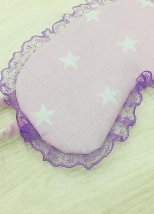 Маска для сна-розовая повязка на глаза-кружевная маска для сна-подарки для девушек4 фото