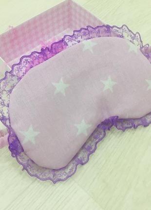 Маска для сна-розовая повязка на глаза-кружевная маска для сна-подарки для девушек6 фото