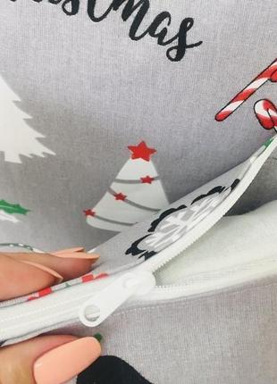 Новогодние подушки-рождественский текстиль-новогодний декор-подарки на рождество-сувениры 20205 фото