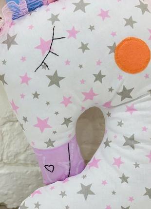 Єдиноріг подушка-подарунок для дівчинки-дитяча мрія3 фото