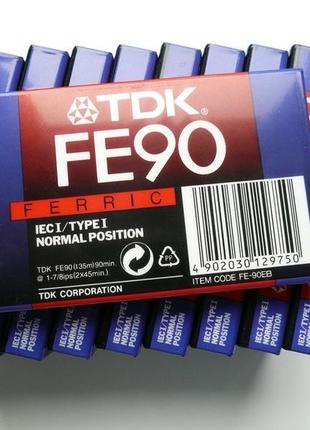 Касети tdk fe90 3