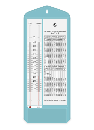 Гігрометр психрометрический віт-2 ( 15... 40 с)