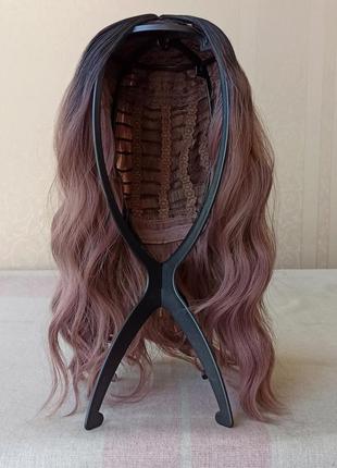 Короткая цветная парик, новая, волнистая, термостойкая, парик1 фото