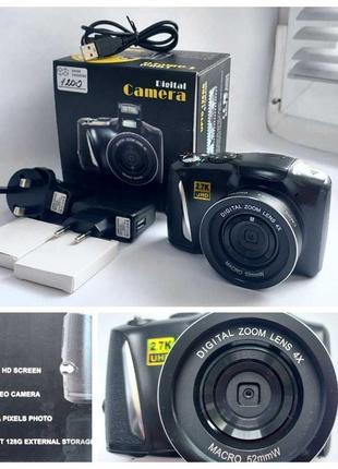 Цифрова камера 48mp 2.7k, цифровий фотопарат, цифрова