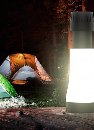 Кемпінговий ліхтарик світильник x-balog bl-a007 акумуляторний туристичний похідний2 фото