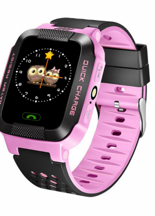 Дитячі наручні смарт годинник smart baby watch a15 pink