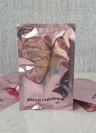 Paco rabanne lady million empire пробник для жінок (оригінал)