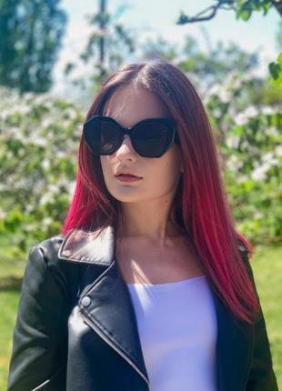 Солнцезащитные очки очки uv400 ретро черные