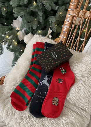 Шкарпетки новорічні подарункові2 фото
