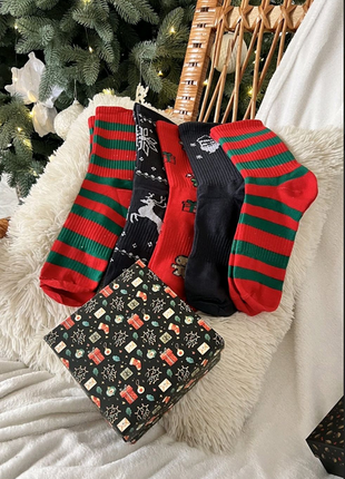 Новорічні шкарпетки подарункові
