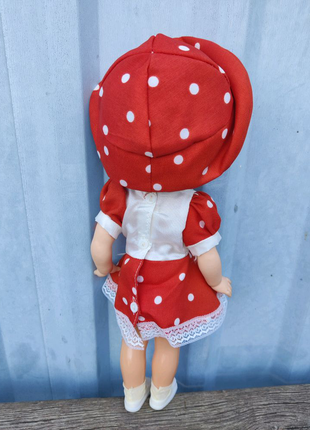 Червона шапочка лялька часів срср з паперовою етикеткою литва віл6 фото