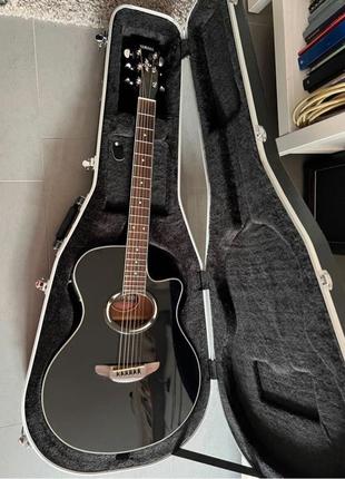 Вестерн-гітара yamaha apx500bl з підсилювачем marshall4 фото