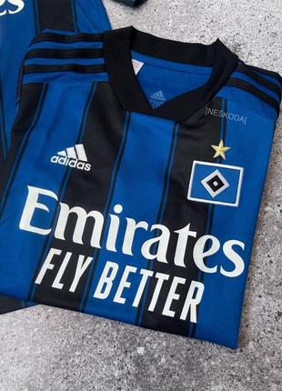 Детская футболка adidas hamburg jersey 202194670462 фото