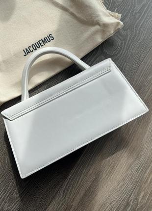 Шикарная сумка оригинал jacquemus le chiquito long original new3 фото