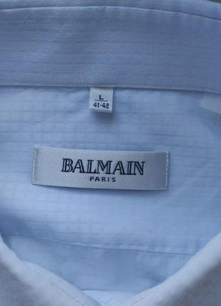 Balmain paris рубашка классическая рубашка мужская овершот7 фото