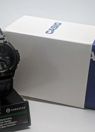 Часы casio forester ft-500wc-1bvcf black10 фото