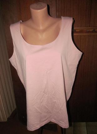 Котонова майка на пишні форми