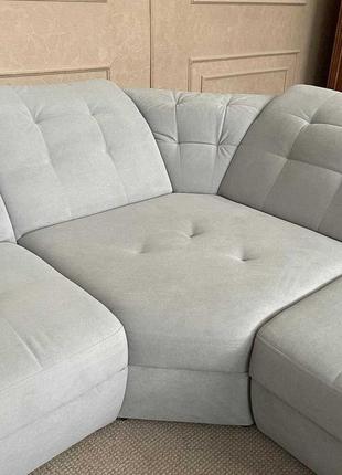 Великий м'який розкладний диван8 фото