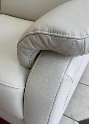 Новий великий шкіряний кутовий диван куточок диван німеччина4 фото