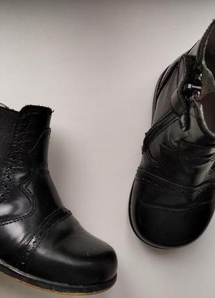 Ботинки petit shoes 22р. кожаные, челси