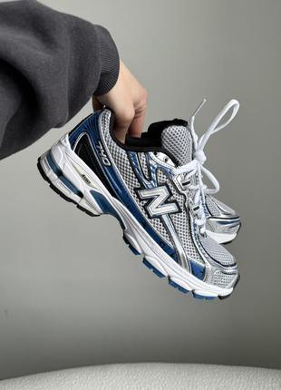 New balance 740 blue/silver