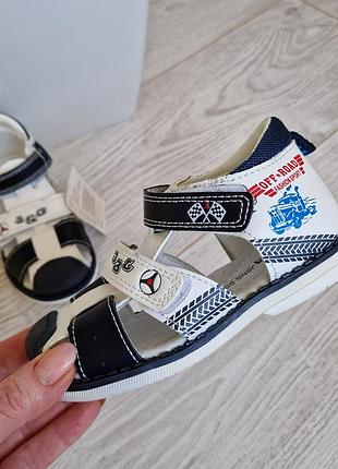 Ортопедические босоножки сандалии закрытый носок4 фото