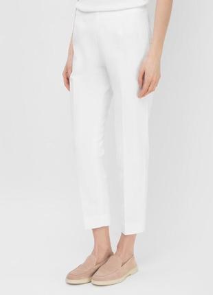 Белые женские шикарные брюки италия10 фото