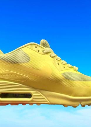 Топ ❤️ кроссовки nike air max 90 454446-70 37(23) 36(22.5) hyperfuse lime 🍋 салатовые ейр макс найк