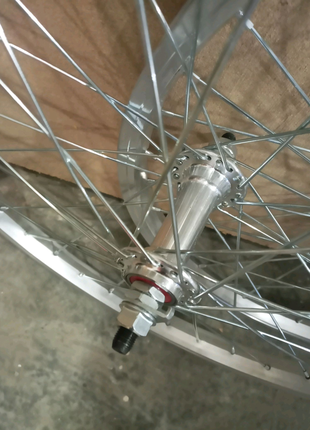 Велоколіщатко 20 дюймів 
обід алюмінієвий одинарний ясна5 фото
