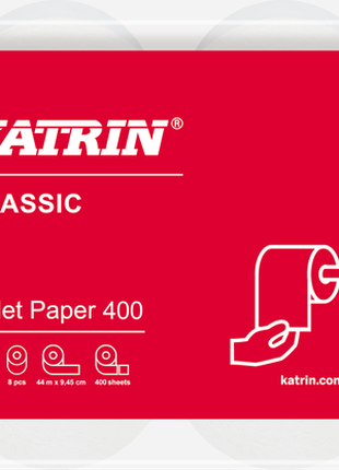 Класичний туалетний папір 14293 katrin classic toilet 400