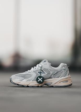 Женские кроссовки нью беланс 530 серые / new balance 530