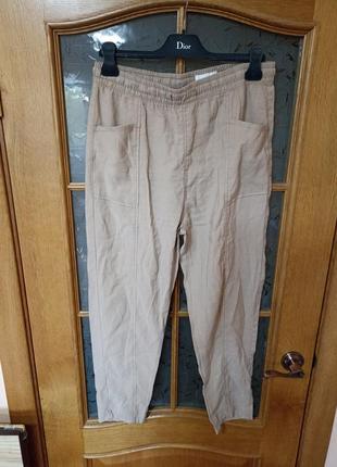 Lefties брюки базовые приятные,р.l
