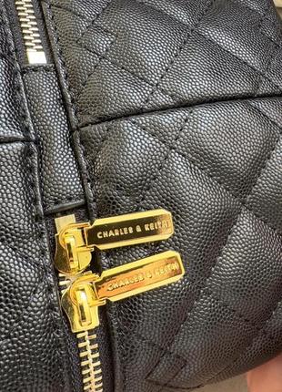 Сумка charles &amp; keith, сумка черная сумка3 фото
