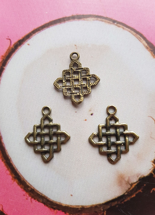 Згарда кулон підвіс вузол довголіття для створення прикрас