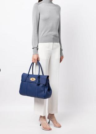 Стильная кожаная сумка mulberry1 фото