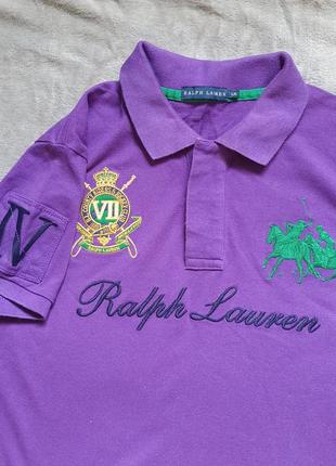 Винтажная футболка polo ralph lauren! размер  - л4 фото