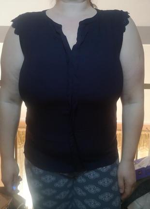 Блуза блузка 👚 ажур 42 only  блузочка майка