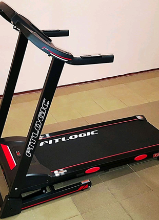 Нова бігова доріжка для дому fitlogic t210e, до 100кг, гарантія3 фото