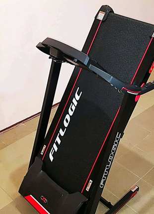 Нова бігова доріжка для дому fitlogic t210e, до 100кг, гарантія4 фото