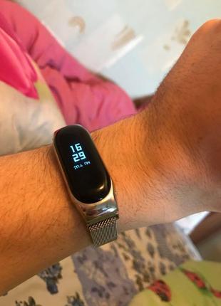 Металевий ремінець для mi band 3/4