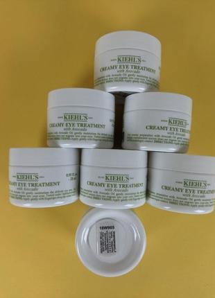 Крем с авокадо для кожи вокруг глаз creamy eye
treatment with avocado kiehl's3 фото