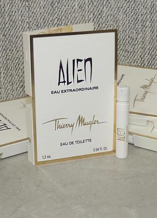 Thierry mugler alien eau extraordinaire пробник для женщин (оригинал)