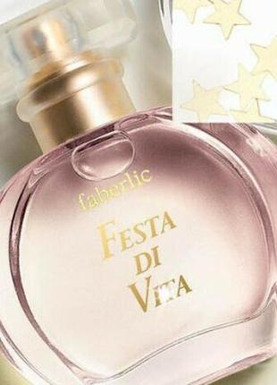 Парфумерна вода festa di vita 30 ml faberlic фесту ді віта