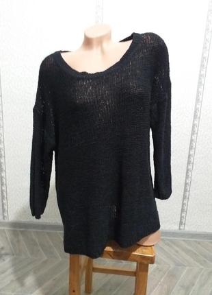 Лёгкий джемпер оверсайз. (3321)