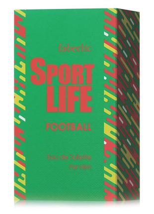 Туалетна вода для чоловіків sportlife football спортивне життя