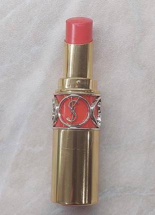 Помада для губ yves saint laurent ysl rouge volupte shine 46. без коробки.