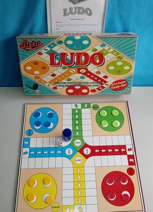 Настільна гра людо ludo retro games4 фото